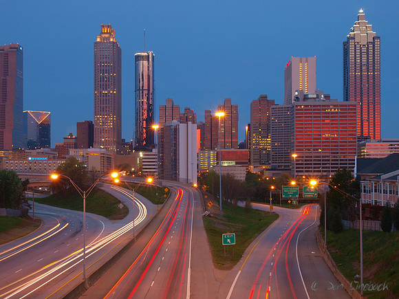 Atlanta Skyline at Dawn